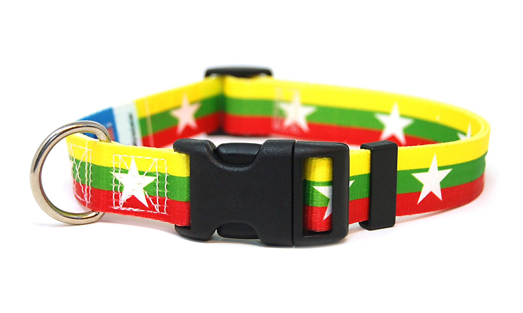 Myanmar Dog Collar | Quick Release or Martingale Style | Made in NJ, USA