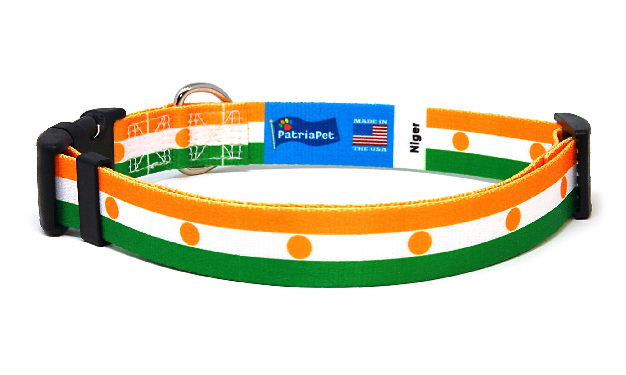Niger Dog Collar | Quick Release or Martingale Style