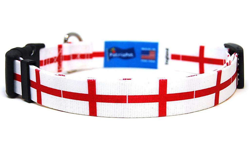 England Dog Collar | Quick Release or Martingale Style
