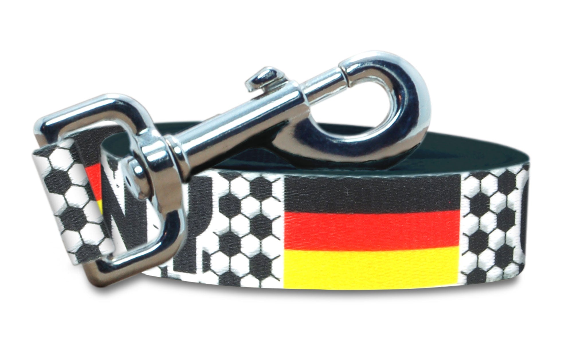 Germany Dog Leash for Soccer Fans | Black or Pink | 6 or 4 Foot