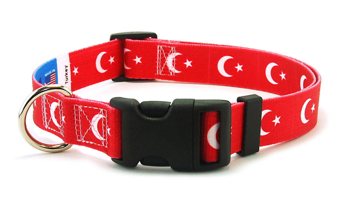 Turkey Dog Collar | Quick Release or Martingale Style | Made in NJ, USA