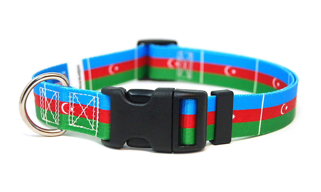 Azerbaijan Dog Collar | Quick Release or Martingale Style