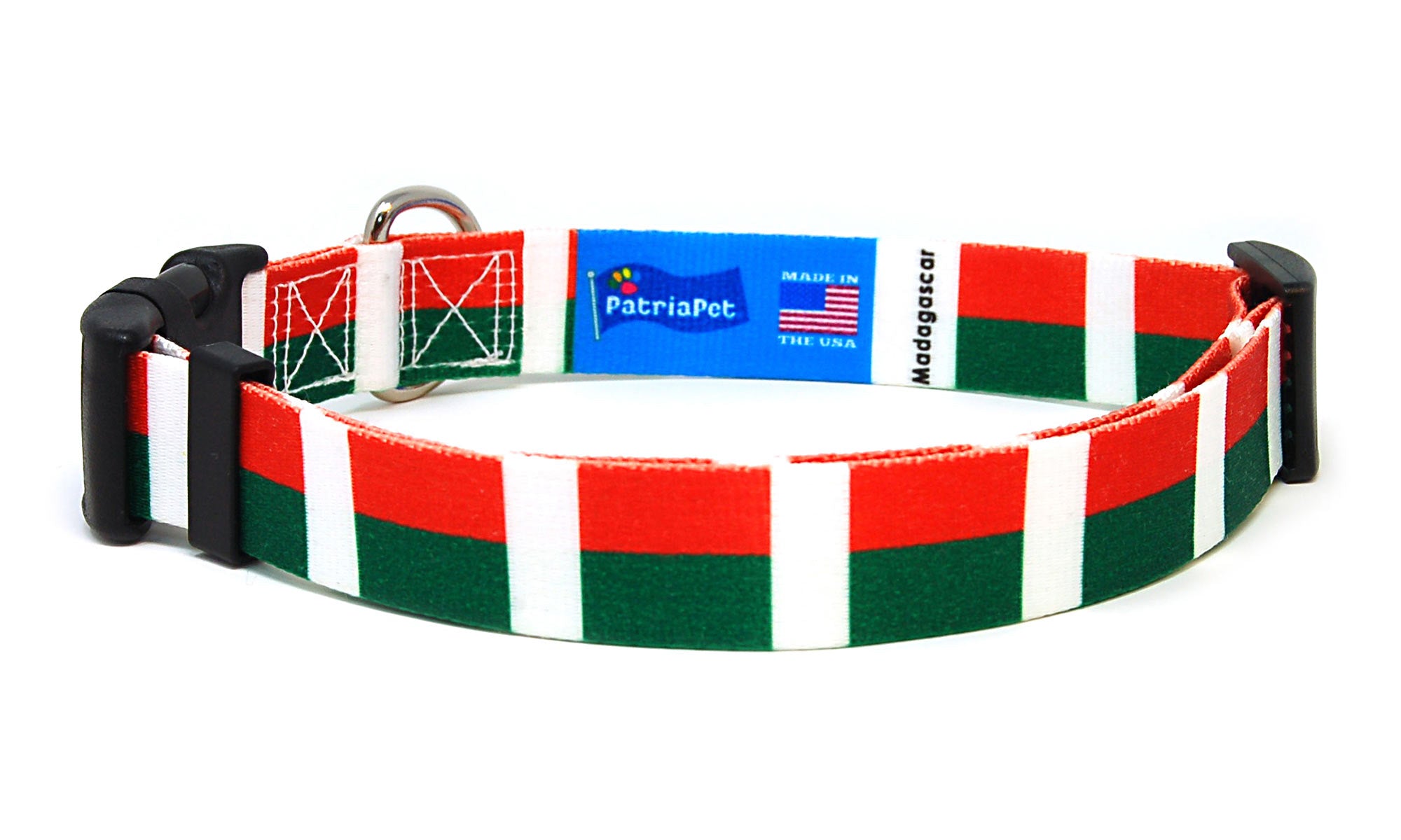 Madagascar Dog Collar | Quick Release or Martingale Style | Made in NJ, USA