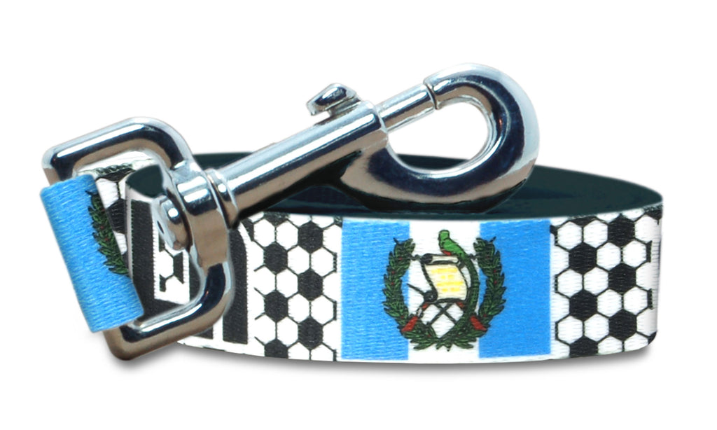 Guatemala Dog Leash for Soccer Fans  | 6 or 4 Foot