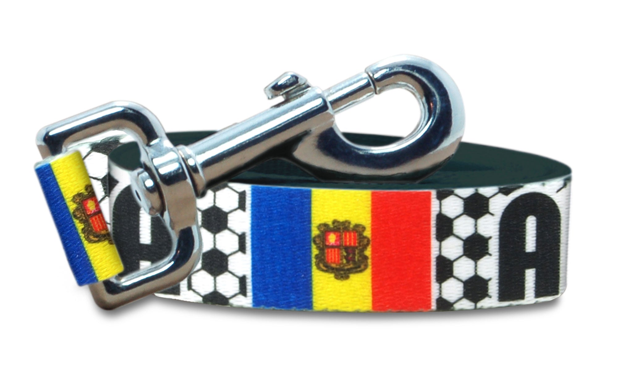 Andorra Dog Leash for Soccer Fans  | 6 or 4 Foot