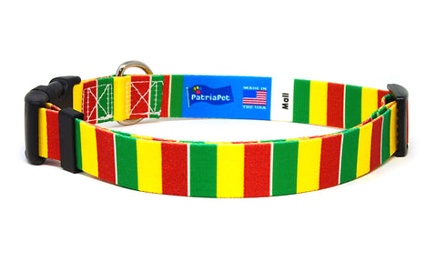 Mali Dog Collar | Quick Release or Martingale Style | Made in NJ, USA