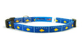 Cat Collar with Kosovo Flag | Breakaway Safety Buckle