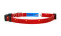 Cat Collar with China Flag | Breakaway Safety Buckle