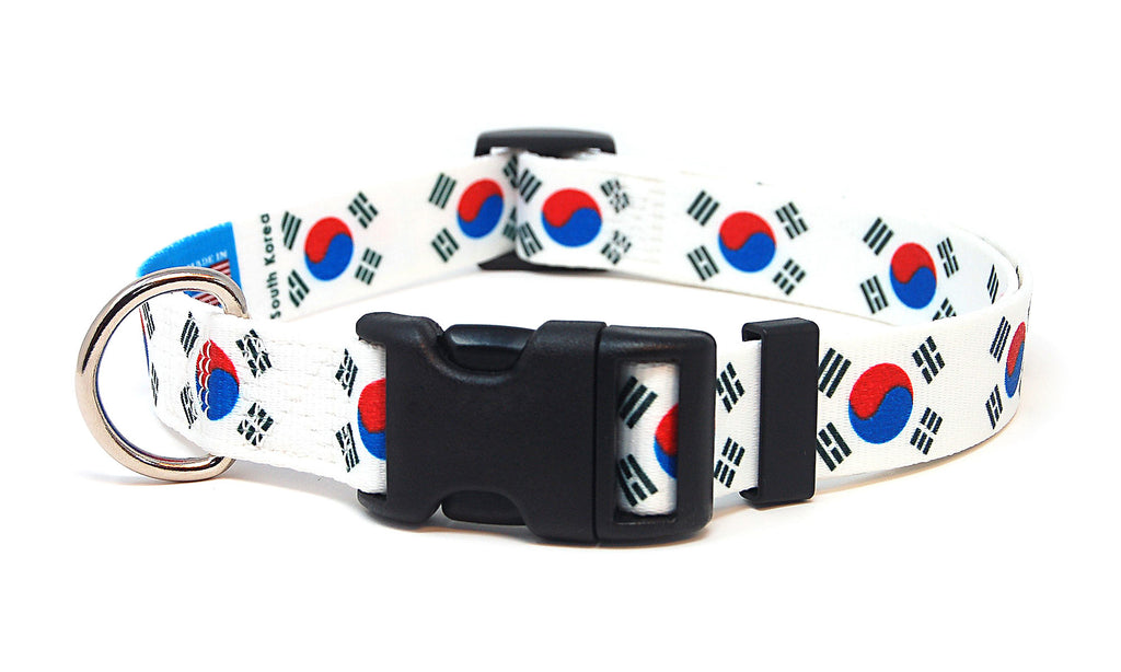 South Korea Dog Collar | Quick Release or Martingale Style