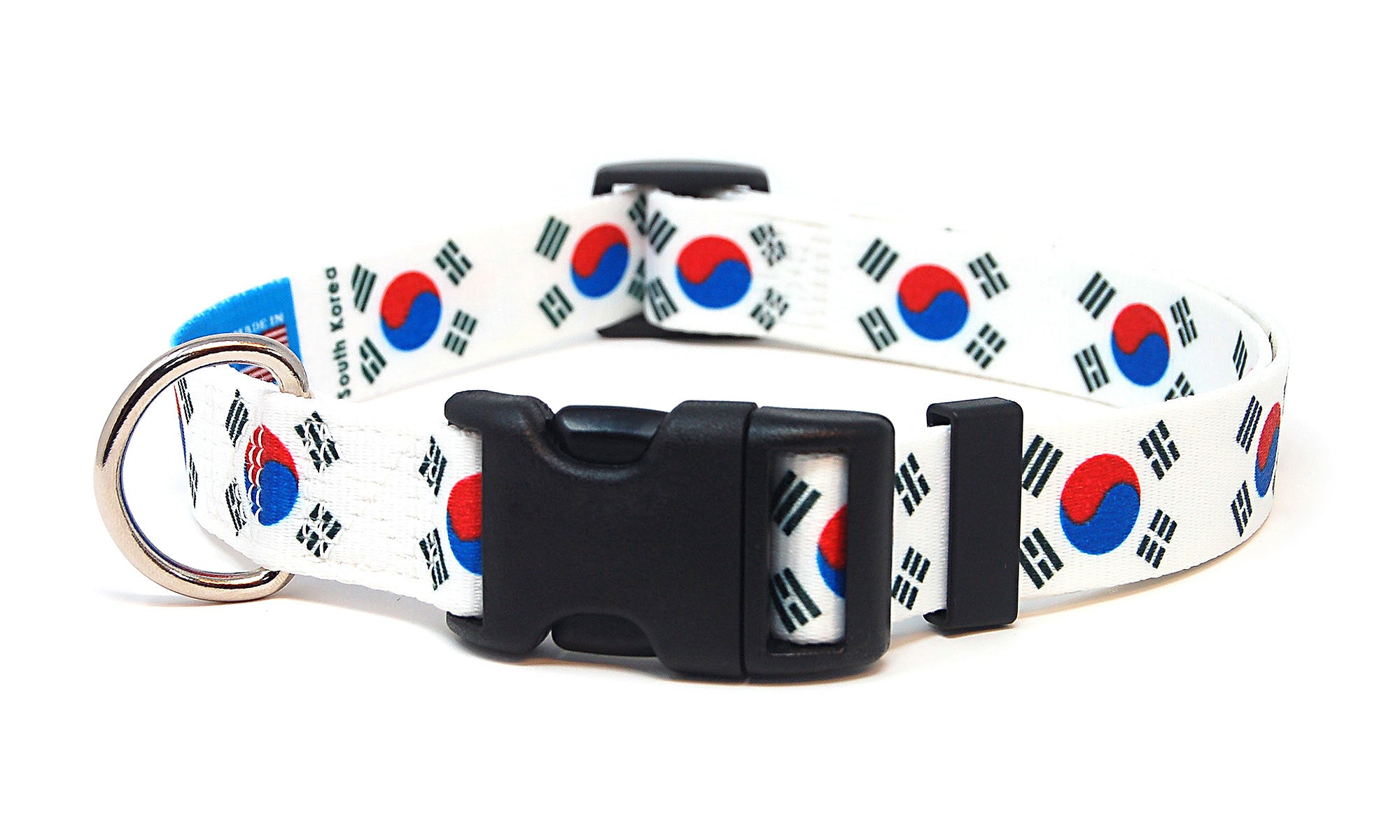 South Korea Dog Collar | Quick Release or Martingale Style