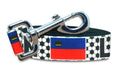 Liechtenstein Dog Leash for Soccer Fans  | 6 or 4 Foot