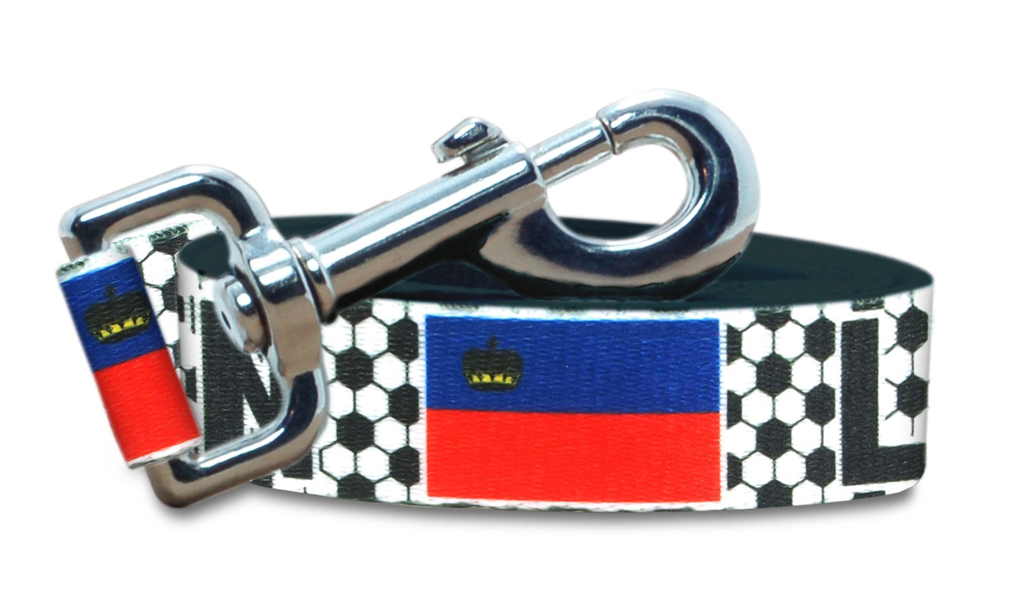 Liechtenstein Dog Leash for Soccer Fans  | 6 or 4 Foot