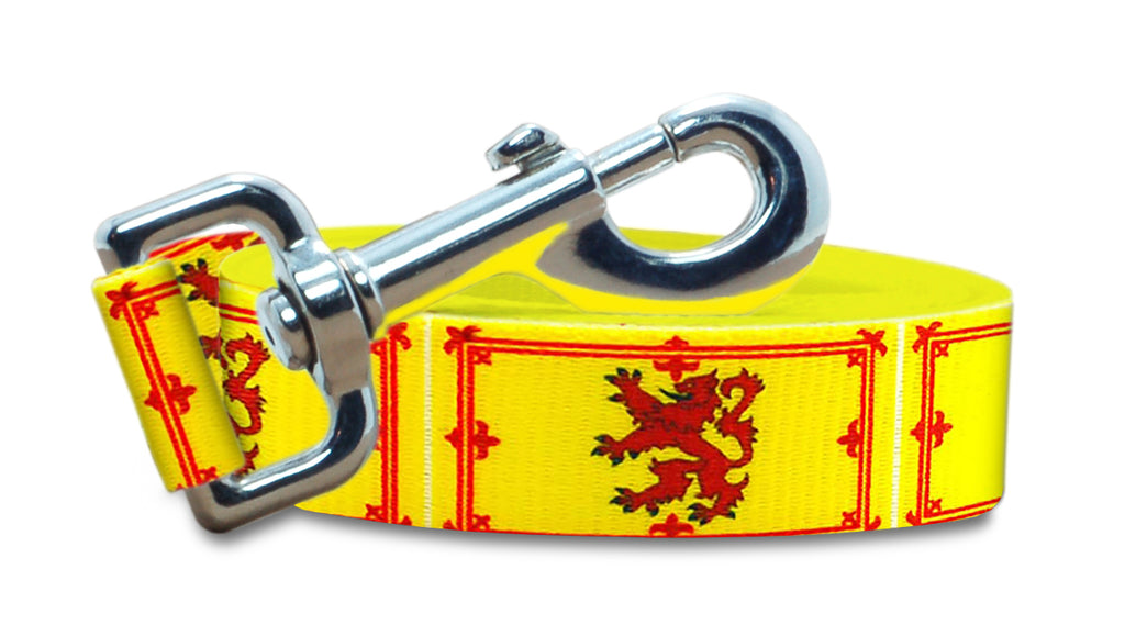 Scottish Royal Banner Dog Leash | 4 Foot and 6 Foot Lengths