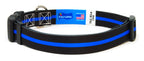 Thin Blue Line Dog Collar