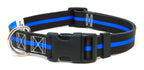 Thin Blue Line Dog Collar