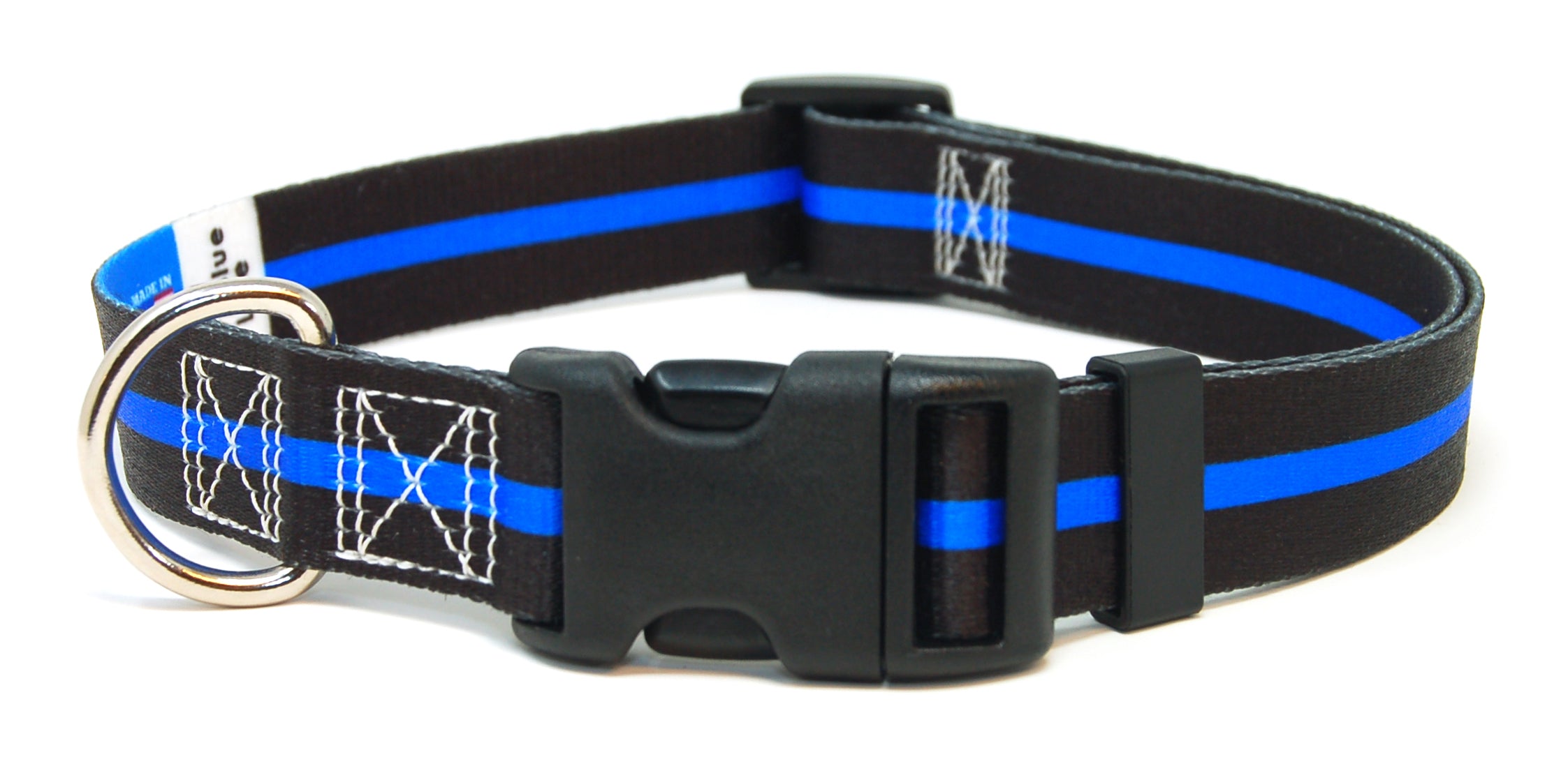 Thin Blue Line Dog Collar