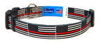 Thin Red Line Flag | Great For National Holidays, Festivals, Parades, Sporting Events, Pride Events | Great For National Holidays, Festivals, Parades, Sporting Events, Pride Events- Collar & Leash Set