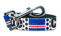 Cape Verde Dog Leash for Soccer Fans  | 6 or 4 Foot