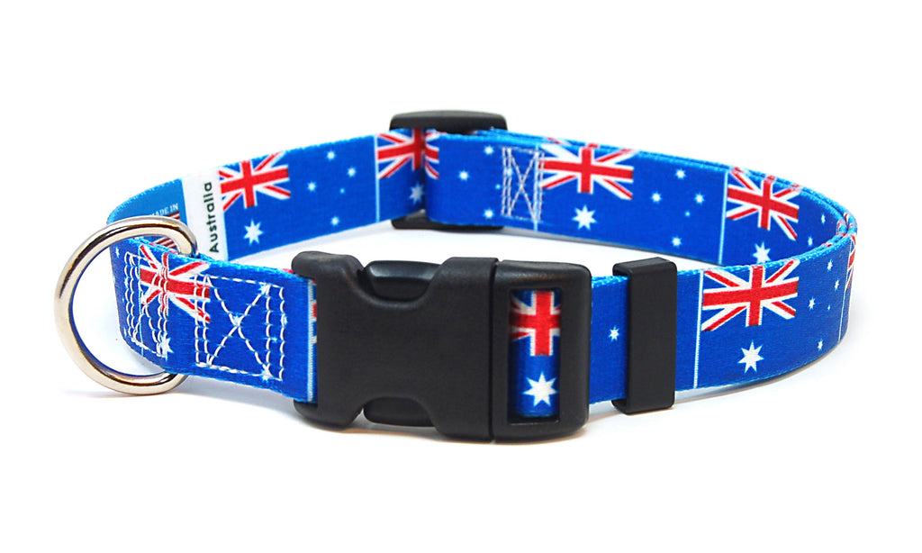 Australia Dog Collar | Quick Release or Martingale Style