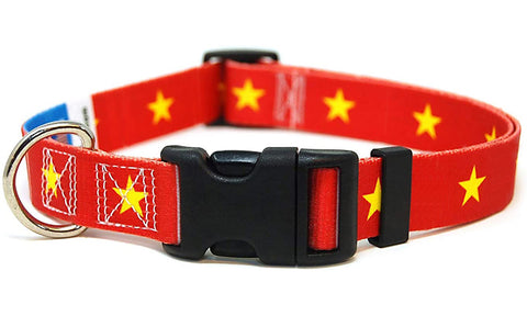 Vietnam Dog Collar | Quick Release or Martingale Style | Made in NJ, USA