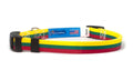 Cat Collar with Lithuania Flag | Breakaway Safety Buckle