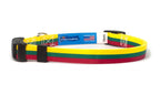 Cat Collar with Lithuania Flag | Breakaway Safety Buckle