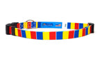 Cat Collar with Chad Flag | Breakaway Safety Buckle