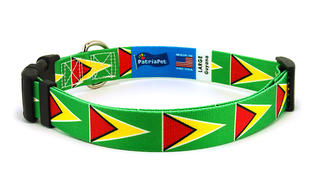 Guyana Dog Collar | Quick Release or Martingale Style