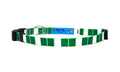 Cat Collar with Nigeria Flag | Breakaway Safety Buckle