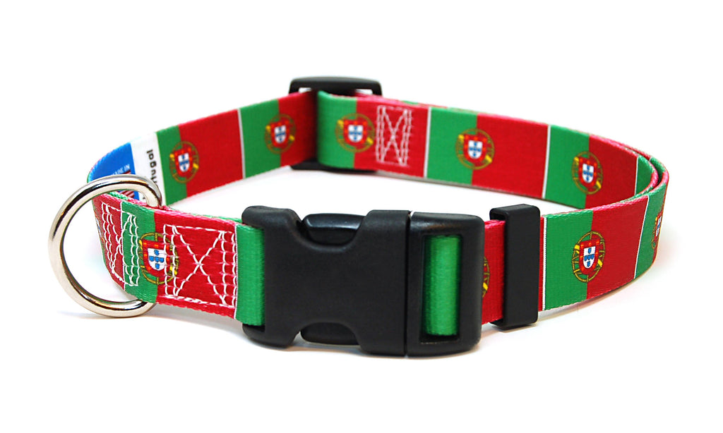 Portugal Dog Collar | Quick Release or Martingale Style