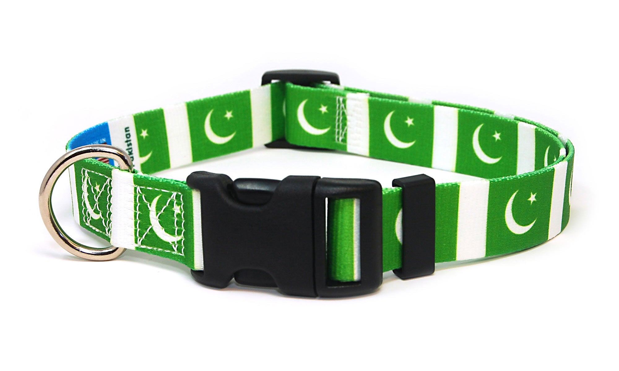 Pakistan Dog Collar | Quick Release or Martingale Style | Made in NJ, USA