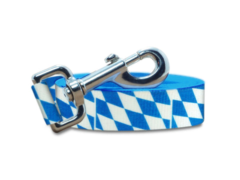Dog leash with bavaria flag