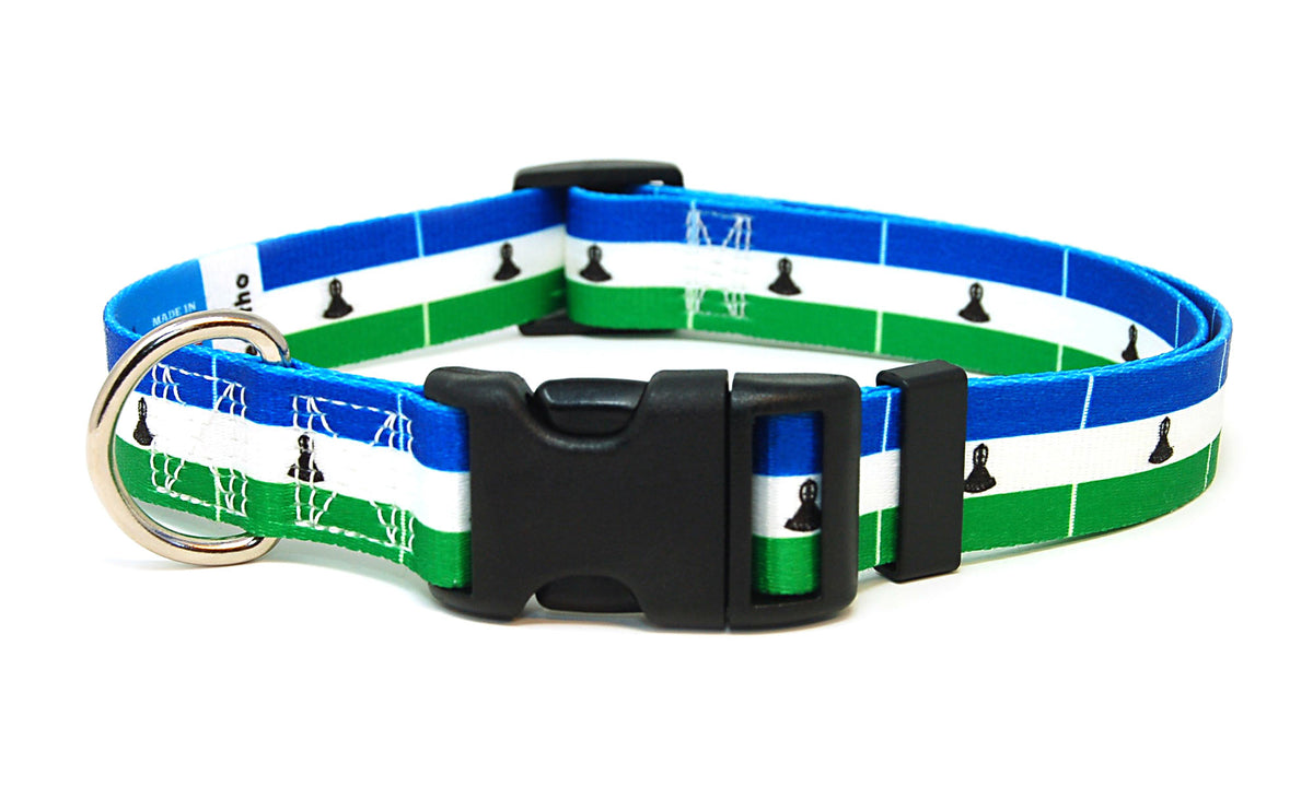 Lesotho Dog Collar | Quick Release or Martingale Style | Made in NJ, USA