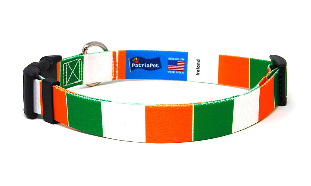 Ireland Dog Collar | Quick Release or Martingale Style
