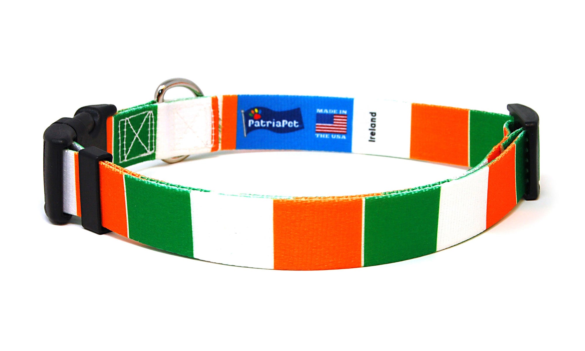 Ireland Dog Collar | Quick Release or Martingale Style