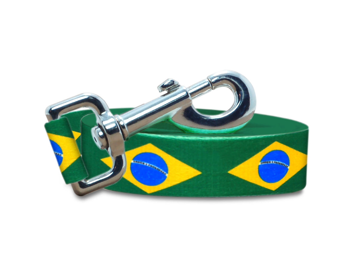 Brazil Dog Leash | 4 Foot and 6 Foot Lengths | Made in USA