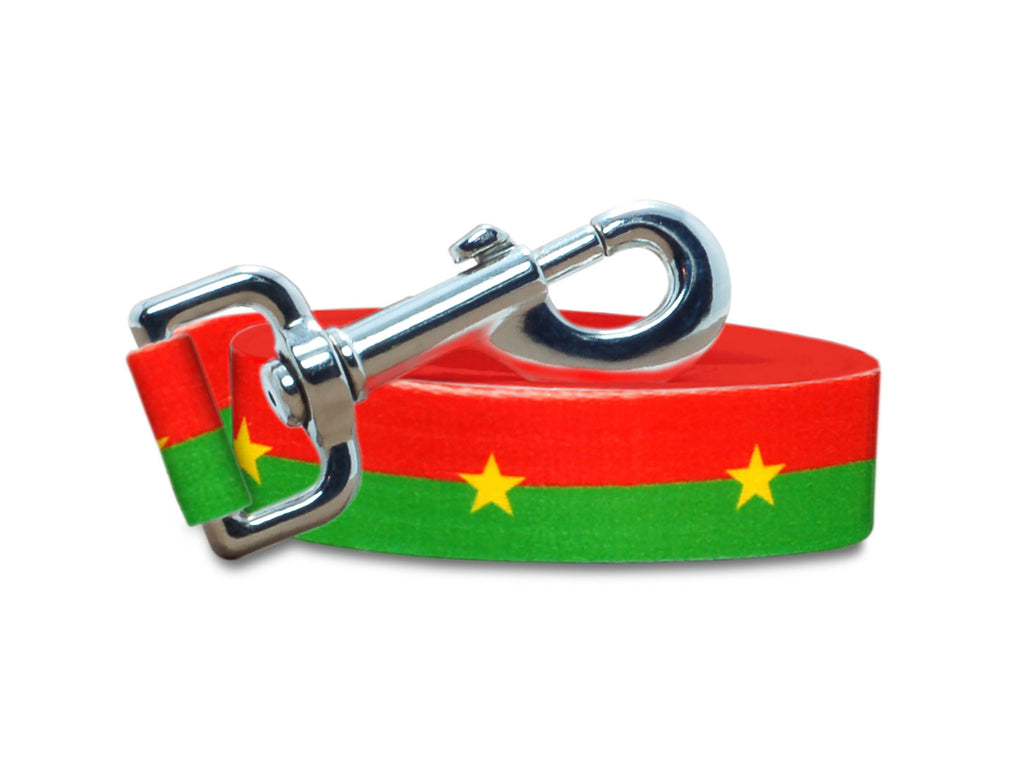 Burkina Faso Dog Leash | 4 Foot and 6 Foot Lengths