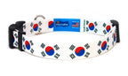 South Korea Dog Collar | Quick Release or Martingale Style
