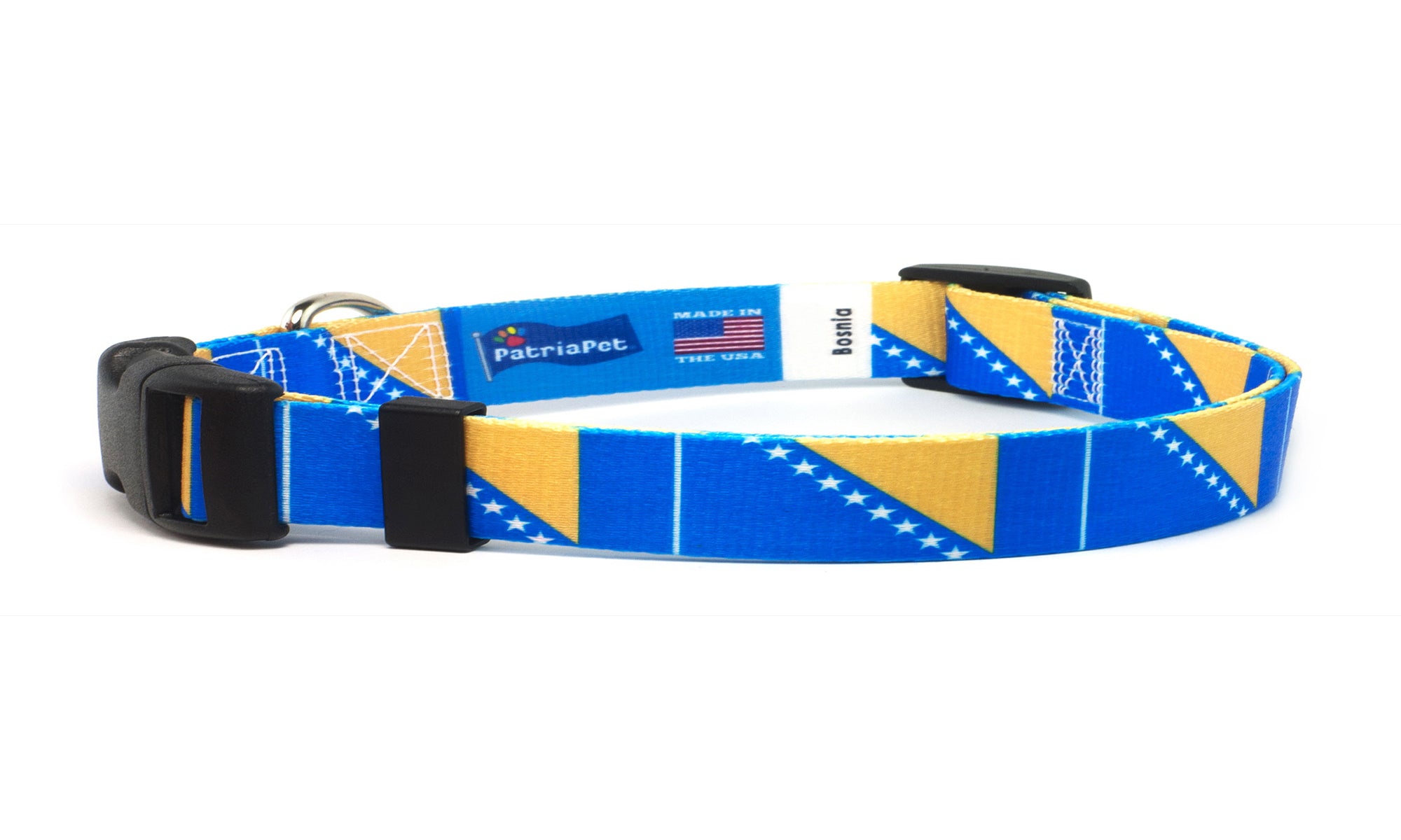 Bosnian Cat Collar | Great For National Holidays, Festivals, Parades, Sporting Events, Pride Events