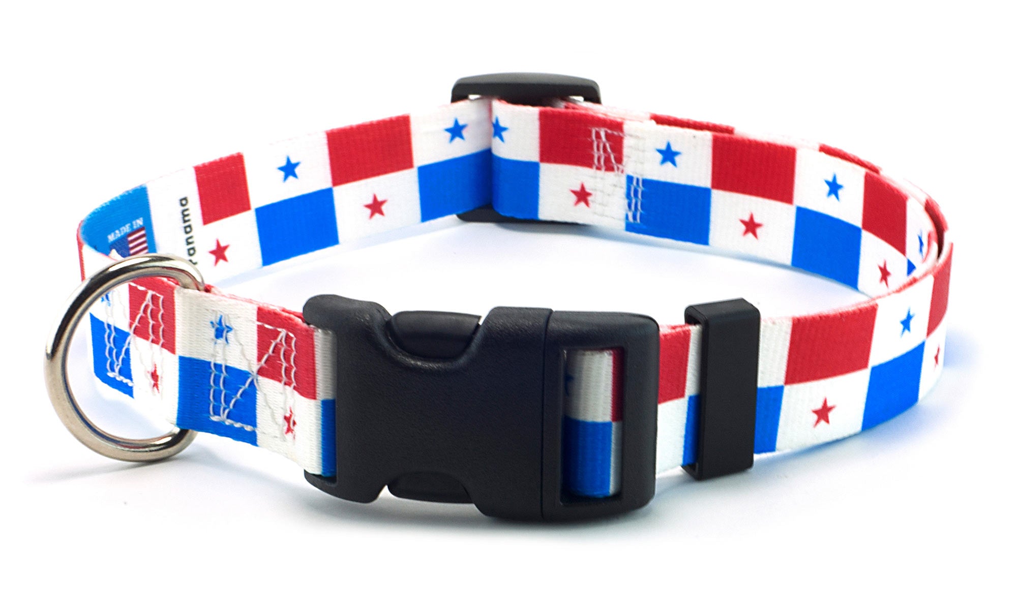 Panama Dog Collar | Quick Release or Martingale Style | Made in NJ, USA
