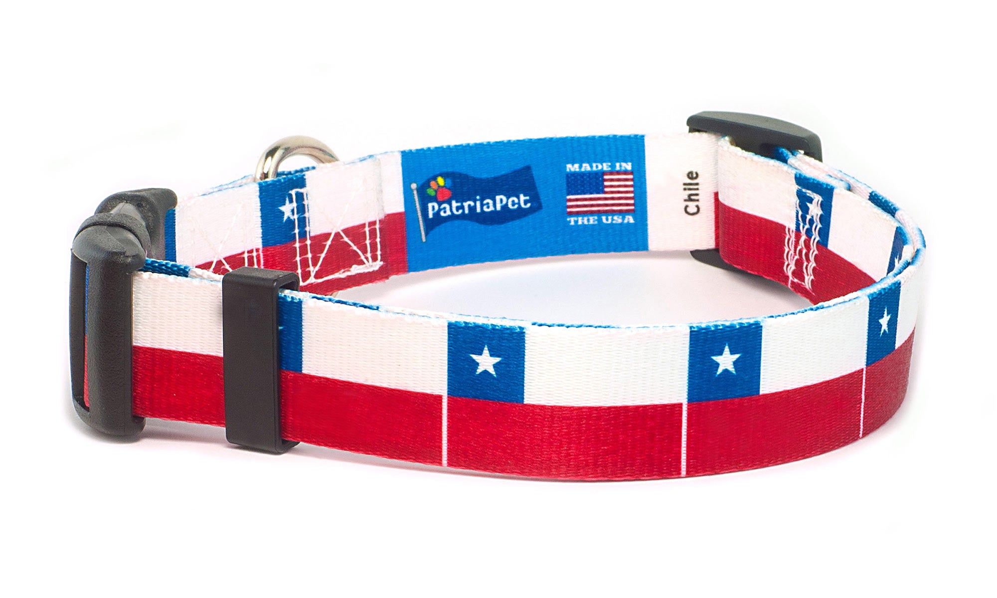 Chile Dog Collar | Quick Release or Martingale Style | Made in NJ, USA