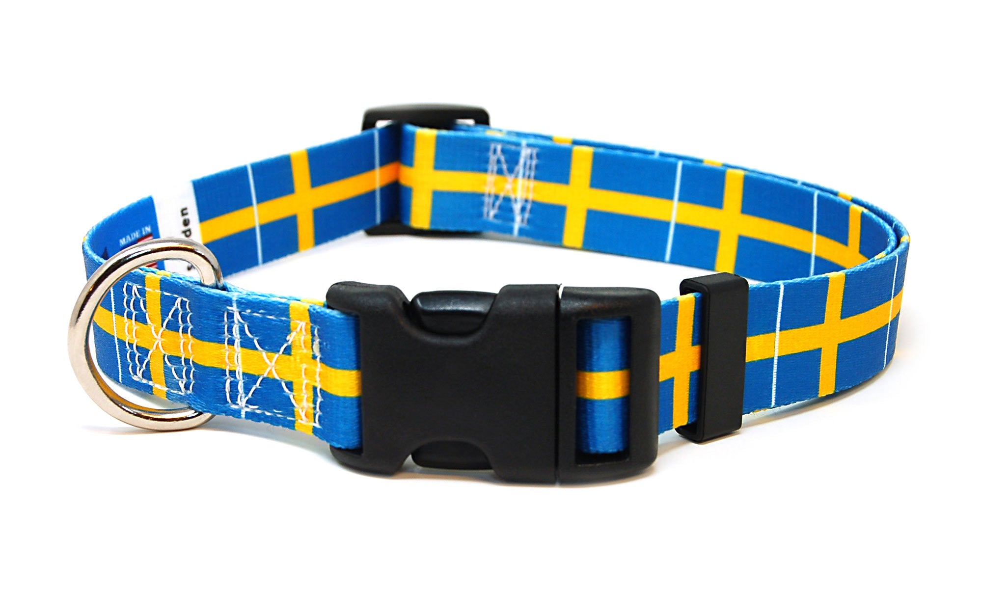 Sweden Dog Collar | Quick Release or Martingale Style | Made in NJ, USA