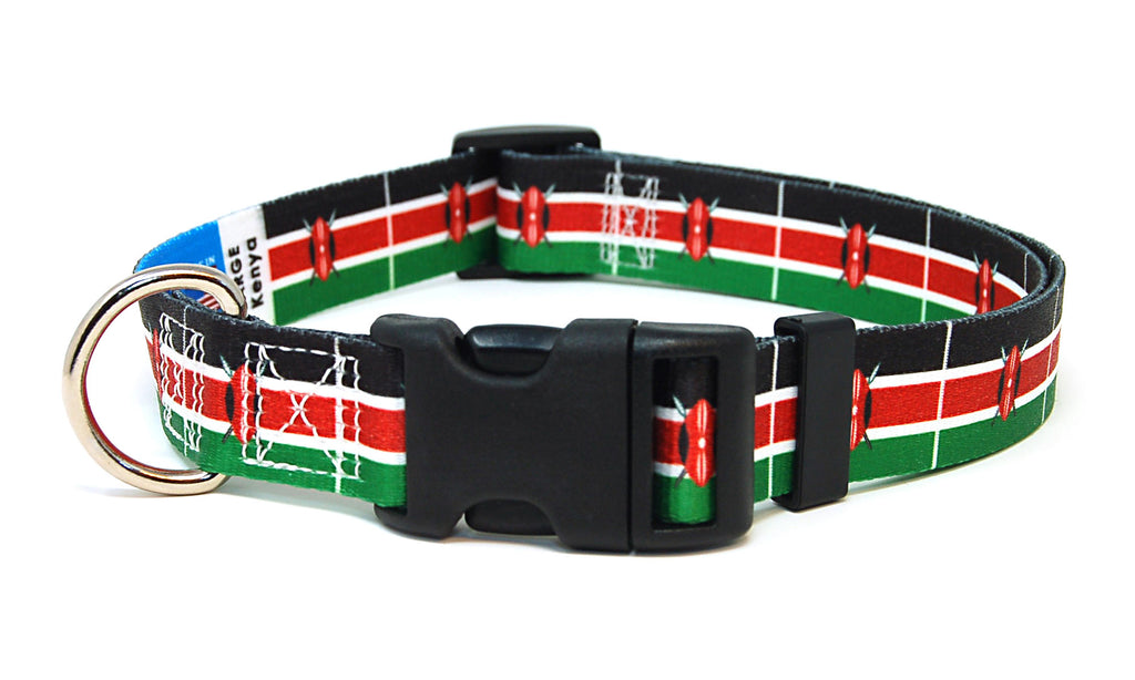 Kenya Dog Collar | Quick Release or Martingale Style