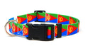 Eritrea Dog Collar | Quick Release or Martingale Style