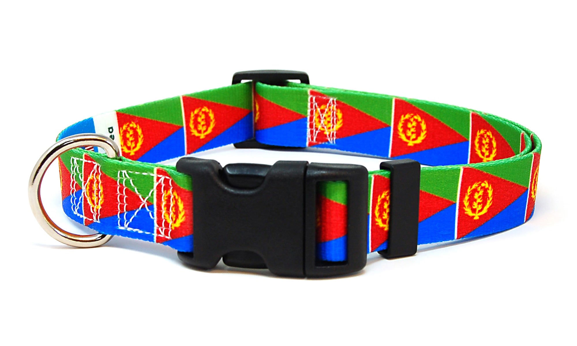 Eritrea Dog Collar | Quick Release or Martingale Style