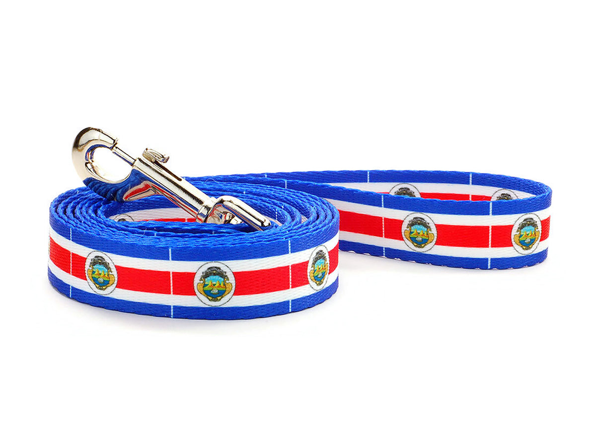 Costa Rica Dog Leash | 4 Foot and 6 Foot Lengths | Made in USA