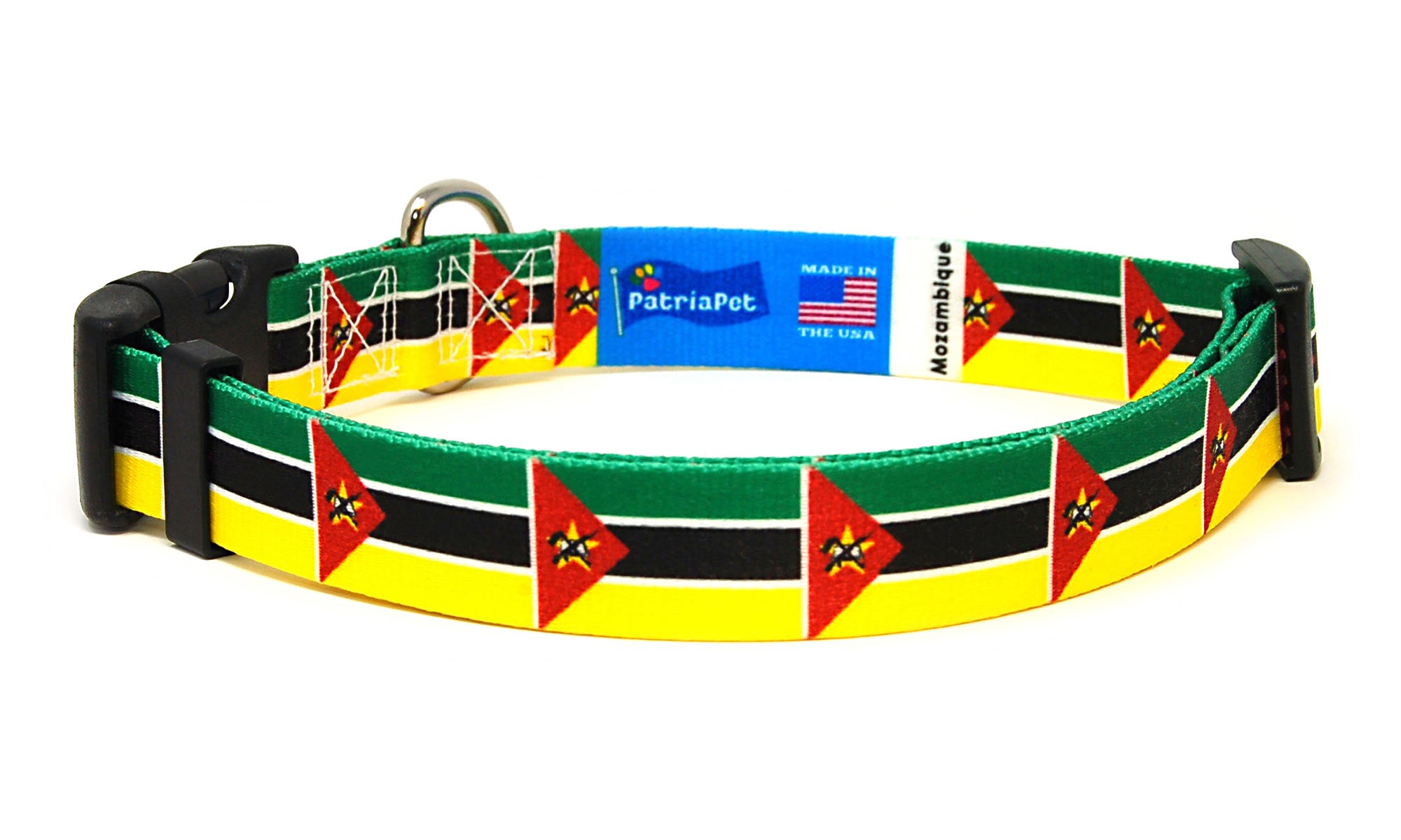 Mozambique Dog Collar | Quick Release or Martingale Style | Made in NJ, USA