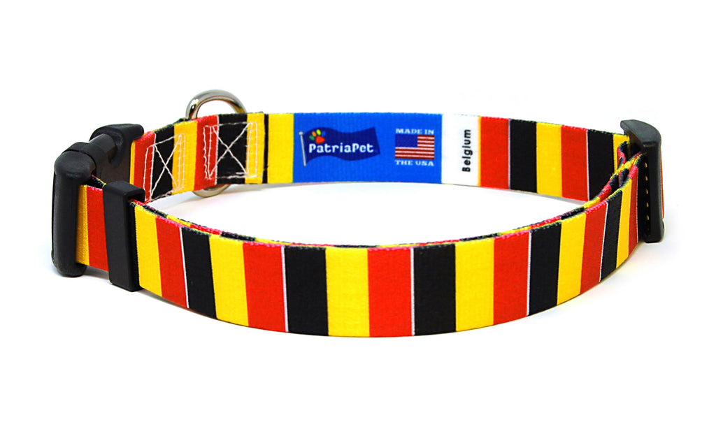 Belgium Dog Collar | Quick Release or Martingale Style