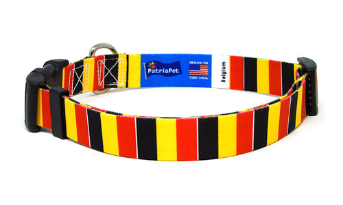 Belgium Dog Collar | Quick Release or Martingale Style