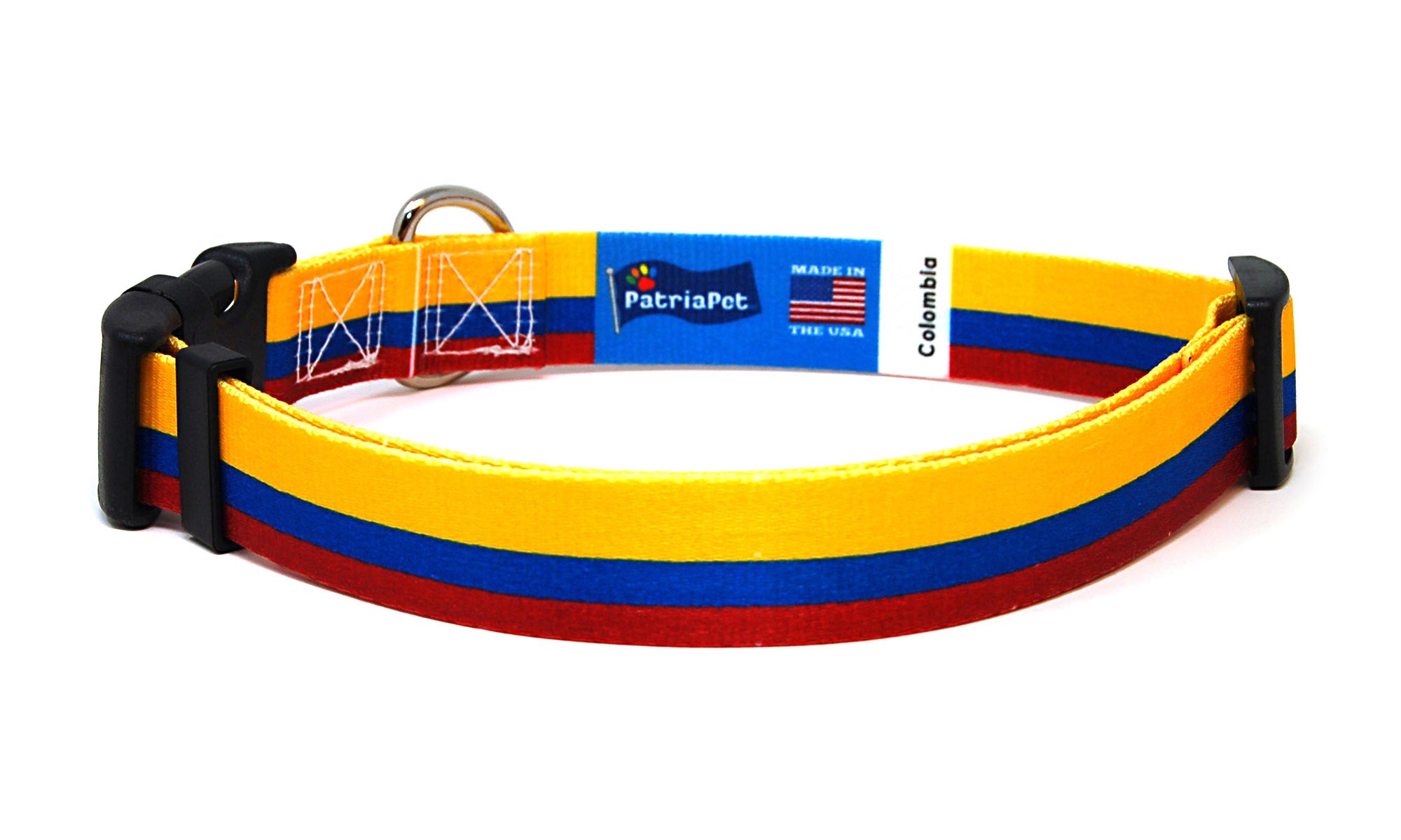 Colombia Dog Collar | Quick Release or Martingale Style